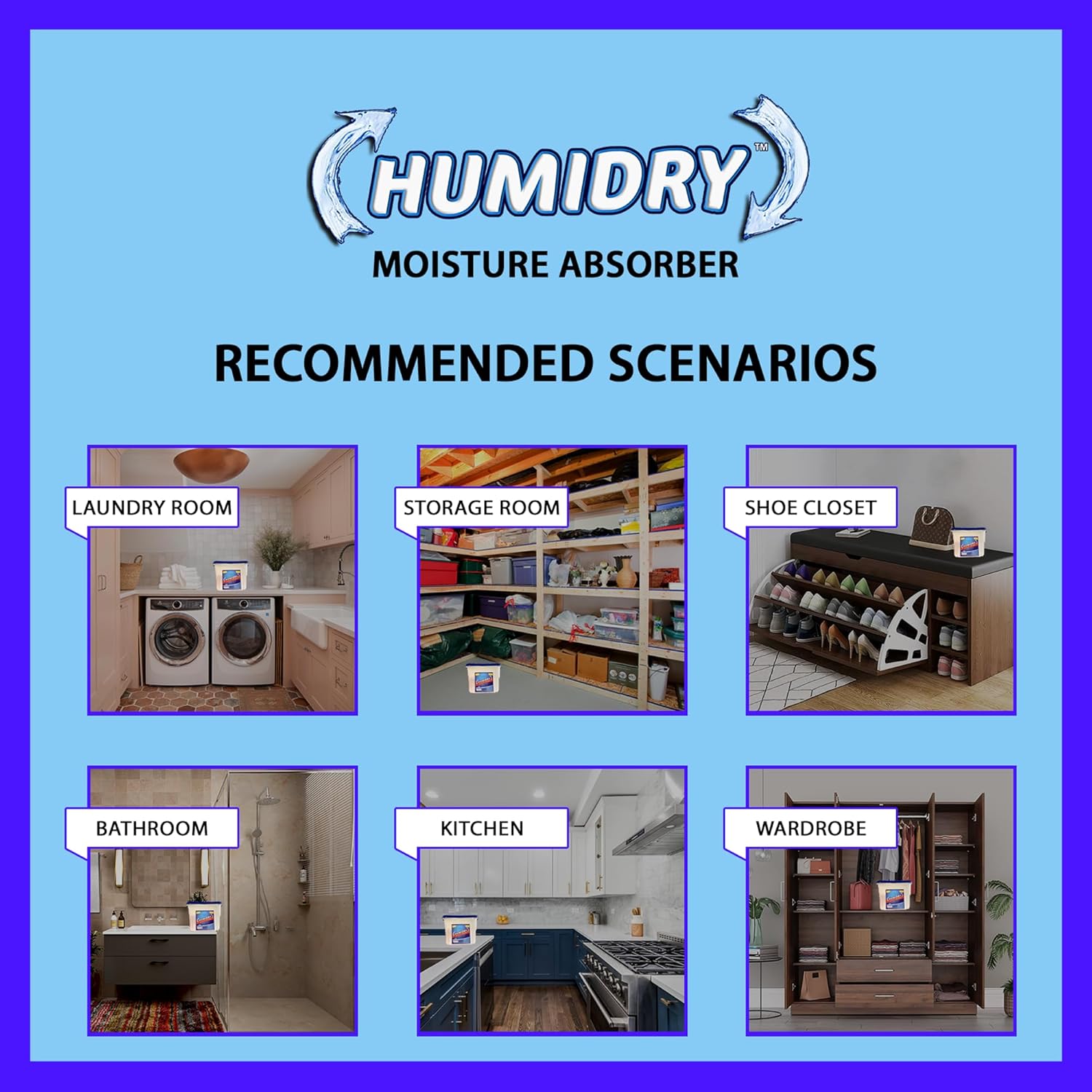 Humidry Compact Moisture Absorber